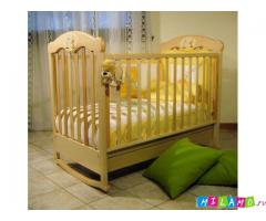 Детская кроватка - качалка Baby italia Amica