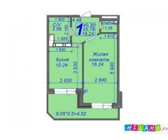 Продаю 1 ком. квартиру