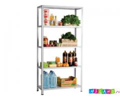 Стеллажи полочные металлические в наличии