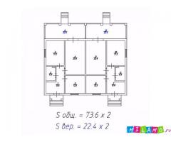 продаю дуплекс в хуторе Ленина