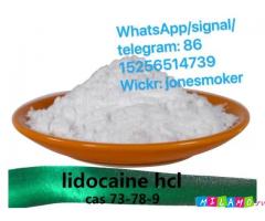 Top supplier lidocaine hcl cas 73-78-9 with large stock